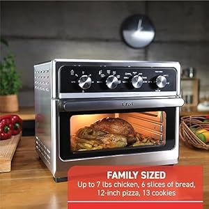   T-fal-9-in-1-Toaster-Oven-Air-Fryer-Combo-Stainless-Steel-Convection-Countertop-Oven-Fast-Heatup-7-Pound-Chicken-Capacity-Extra-Crispy-Results-Toast-Bake-Air-Fry-Reheat-Broil