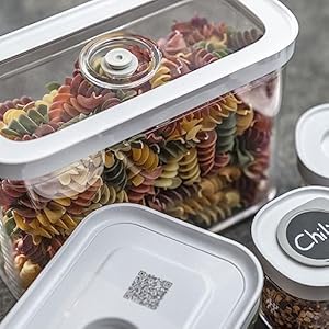 Zwillingfreshsavecubestorageorganizer5piecemediumsetpantryorganizersandstorageplasticbpafreeairtightdryfoodstoragecontainerforstoringalmondsbananachipsnutsandmore  Urban Country Home Decor Zwilling fresh save cube storage organizer 5 piece medium set pantry organizers and storage plastic bpa free airtight dry food storage container for storing almonds banana chips nuts and more  urban country home decor