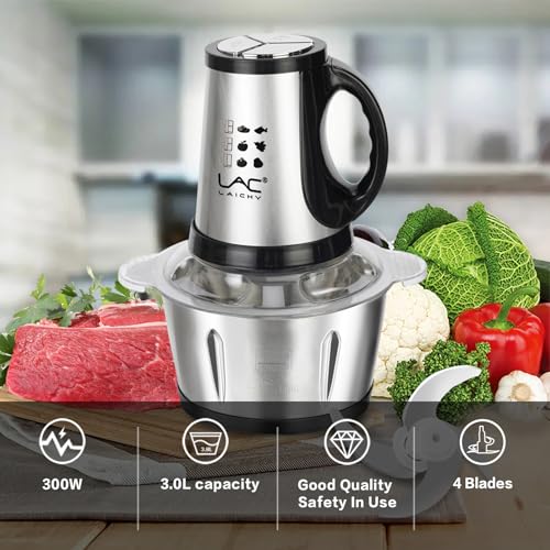 12-Cup-Food-Processors-with-Handle-Meat-Grinder-Veggie-Chopper-with-Stainless-Steel-Bowl-300W-Electric-Food-Processors3-Speed1-pieces-4-Spatula-for-Baby-FoodMeatVegetablesFruits 12 Cup Food Processors with Handle Meat Grinder Veggie Chopper with Stainless Steel Bowl 300W Electric Food Processors3 Speed1 pieces 4 Spatula for Baby FoodMeatVegetablesFruits