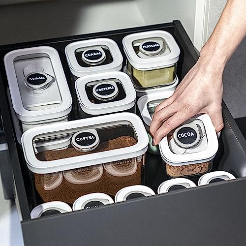 Zwillingfreshsavecubestorageorganizer5piecemediumsetpantryorganizersandstorageplasticbpafreeairtightdryfoodstoragecontainerforstoringalmondsbananachipsnutsandmore  Urban Country Home Decor Zwilling fresh save cube storage organizer 5 piece medium set pantry organizers and storage plastic bpa free airtight dry food storage container for storing almonds banana chips nuts and more  urban country home decor