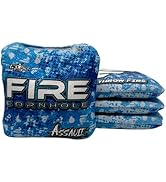 FIRE CORNHOLE | Cornhole Bags | ACL Pro Approved | Weather Resistant | Regulation Size and Weight...