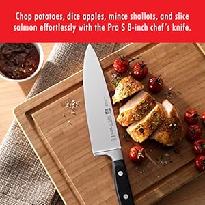 Zwilling professional s 8 inch razor sharp german chefs knife made in company owned german factory with special formula steel perfected for almost 300 years dishwasher safe  urban country home decor