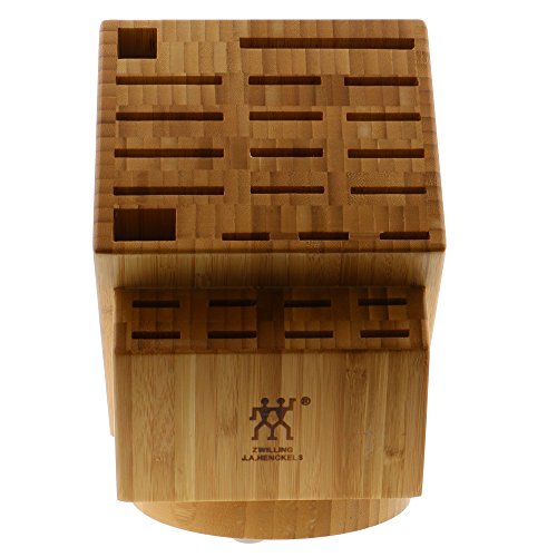 Zwilling-JA-Henckels-26-Slot-Bamboo-Swivel-Knife-Block Zwilling JA Henckels 26 Slot Bamboo Swivel Knife Block