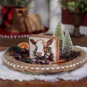   Primitives-by-Kathy-Merry-Brown-Calf-Block-Sign