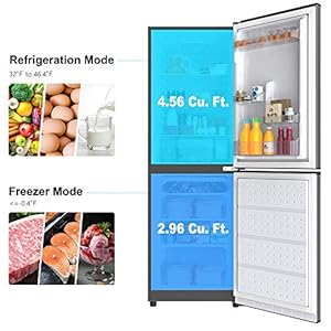 Galanzglr74bs1e04retrorefrigeratorwithbottommountadjustablemechanicalthermostatwithfreezerversatiledoorstorage74cuftstainlesssteel Urban Country Home Decor Galanz glr74bs1e04 retro refrigerator with bottom mount adjustable mechanical thermostat with freezer versatile door storage 74 cuft stainless steel urban country home decor