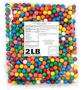Gumballs for Gumball Machine, 0.5 Inch Mini Gumballs, Approx. 560 Pieces, 2lb Bulk Bag, Dubble Bu...