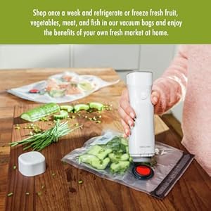 ZWILLING Fresh & Save Set 3-pc Vacuum Sealer Bag for Food, 2 1/4 Gallon, Sous Vide Bag, Reusable Food Storage Bag for Meal Prep, Reusable Snack Bags, Dishwasher Safe, Large, Clear ZWILLING Fresh Save Set 3 pc Vacuum Sealer Bag for Food 2 14 Gallon Sous Vide Bag Reusable Food Storage Bag for Meal Prep Reusable Snack Bags Dishwasher Safe Large Clear