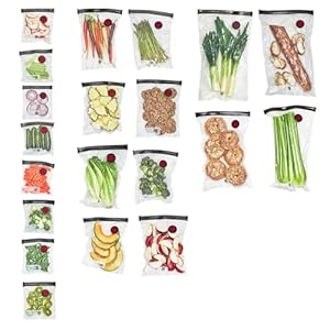 ZWILLING Fresh Save 20 Piece Vacuum Sealer Bags Sous Vide Bags Assorted Sizes