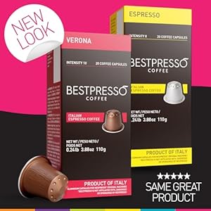 Bestpressocoffeefornespressooriginalmachine120aluminumpodscertifiedgenuineespressointensoblendhighintensitypodscompatiblewithnespressooriginal Urban Country Home Decor Bestpresso coffee for nespresso original machine 120 aluminum pods certified genuine espresso intenso blendhigh intensity pods compatible with nespresso original urban country home decor