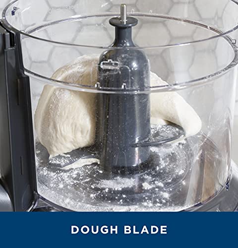 GE-Food-Processor-12-Cup-Complete-With-3-Feeding-Tubes-Stainless-Steel-Accessories-3-Discs-Dough-Blade-3-Speed-Great-for-Shredded-Cheese-Chicken-More-Kitchen-Essentials-550-Watts GE Food Processor 12 Cup Complete With 3 Feeding Tubes Stainless Steel Accessories 3 Discs Dough Blade 3 Speed Great for Shredded Cheese Chicken More Kitchen Essentials 550 Watts