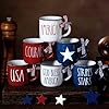 6pcs4thofjulyminicoffeemugspatrioticindependencedaytieredtraydecorfarmhouseminicoffeecupswithribbonscenterpiecesforhousewarminggiftsretrostarretrostar  Urban Country Home Decor 6 pcs 4th of july mini coffee mugs patriotic independence day tiered tray decor farmhouse mini coffee cups with ribbons centerpieces for housewarming gifts retro starretro star  urban country home decor