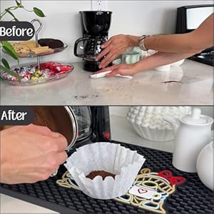 Coffee Bar Mat for Countertop, Large 18x12 Gnome Coffee Mat, Kitchen Decor and Accessories Coffee Bar Sign, Durable Coffee Sign Kitchen Mat, Coffee Bar Accessories, Coffee Signs for Coffee Station Coffee Bar Mat for Countertop Large 18×12 Gnome Coffee Mat Kitchen Decor and Accessories Coffee Bar Sign Durable Coffee Sign Kitchen Mat Coffee Bar Accessories Coffee Signs for Coffee Station