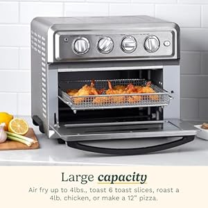 1800 watt stainless steel air fryerconvection toaster oven  urban country home decor
