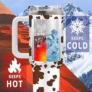   Yak-Tumbler-40-Oz-Highland-Cow-Design-Stainless-Steel-Insulated-Mug-with-Western-Flair-Gift-for-Farm-Lovers-Animal-Enthusiasts-Cowboy-Culture-Fans-and-Outdoor-Adventures