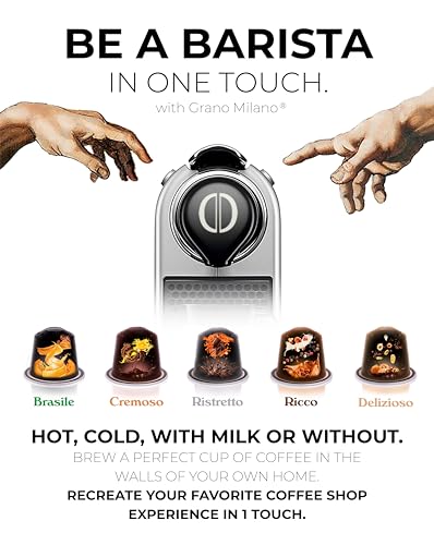 Granomilanoespressopodsaluminiumvarietypack100espressocoffeecapsulesmediumdarkroastcompatiblewithnespressooriginallinemadeinitaly  Urban Country Home Decor Grano milano espresso pods aluminium variety pack 100 espresso coffee capsules medium dark roast compatible with nespresso original line made in italy  urban country home decor