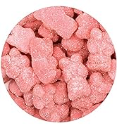 Sugared Gummy Bears, The Hampton Popcorn & Candy Company, 2.2 Pound Bag (Pack of 1) (Strawberry)