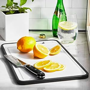 ZWILLING 9.75 inch by 15.25 inches Synthetic Cutting Board, White, 9.75" x 15.25" x 0.5" ZWILLING 975 inch by 1525 inches Synthetic Cutting Board White 975 x 1525 x 05