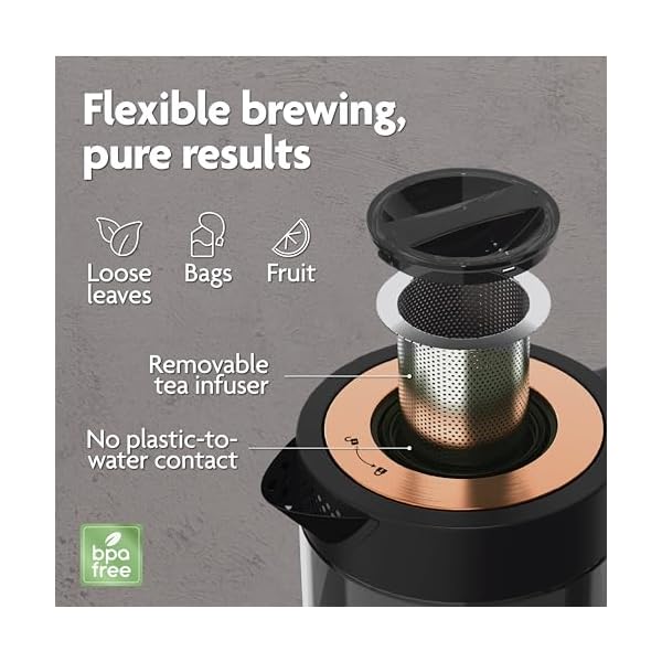   Viante-Luxury-Tea-Set-Electric-Kettle-with-Tea-Infuser-for-Loose-Leaf-Tea-And-Ceramic-Serving-Set-Tea-Pot-And-Cups-Set-With-Wooden-Tray-Excellent-Gift-Idea-For-Tea-Lovers