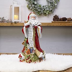 Fitz and floyd holiday home santa figurine 1875 inch  urban country home decor