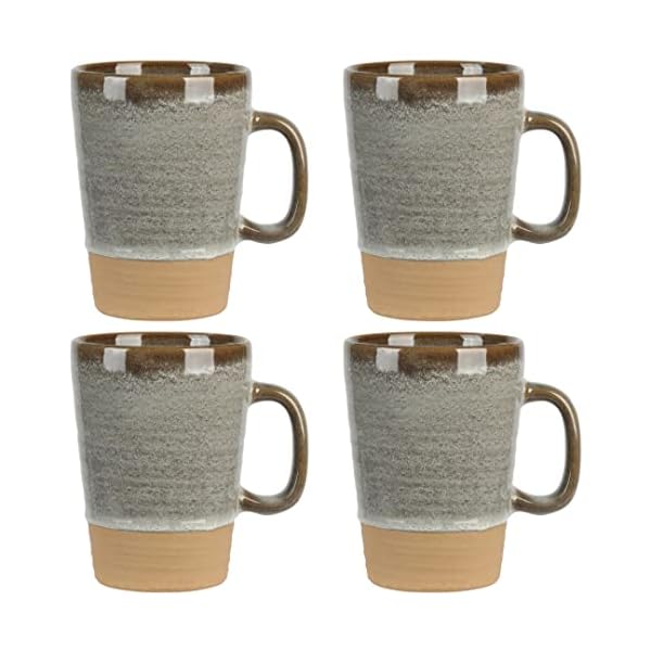   Gibson-Elite-4-Pack-Dreamweaver-Terracotta-Reactive-17-OZ-Mug-Set-Earthy-Brown