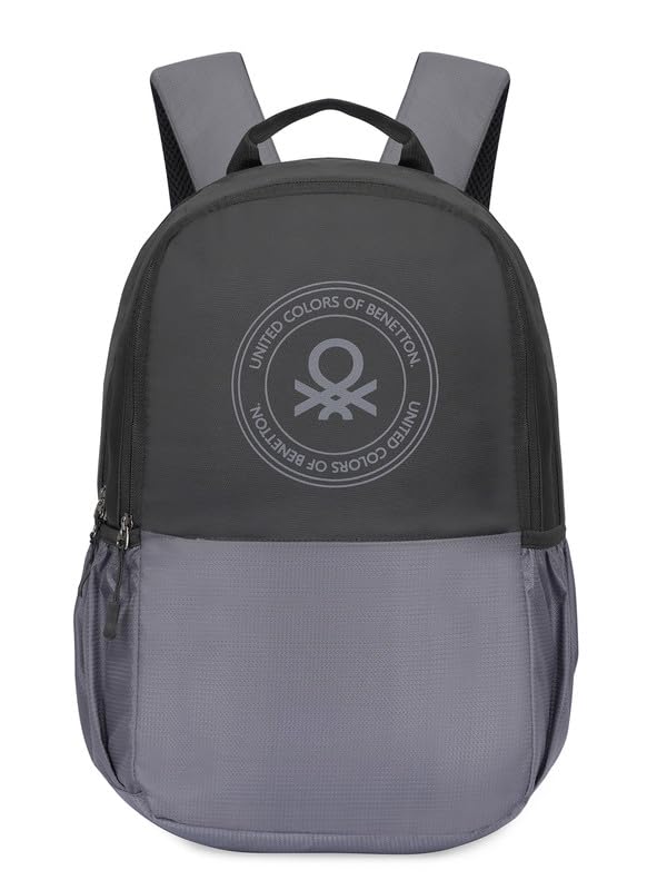 UNITED COLORS OF BENETTON Unisex Polyester 14" Laptop Backpack (Inferno)