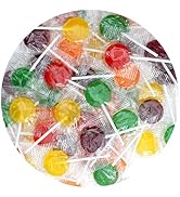 Lollipops Individually Wrapped Bulk, 2 Pound Bulk Candy (Approx 75 pcs.), Assorted Lollipop Flavo...