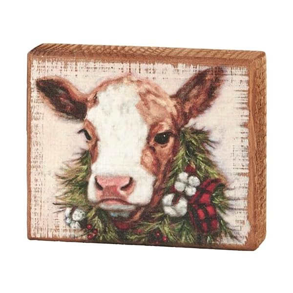   Primitives-by-Kathy-Merry-Brown-Calf-Block-Sign
