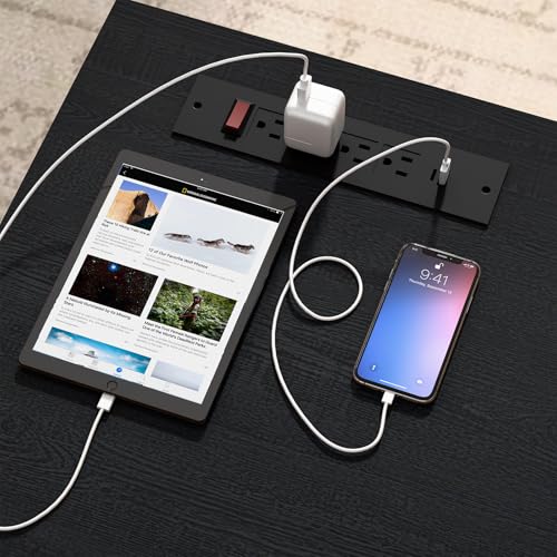 Farmhouse61executivedeskwith5drawersrusticofficedeskcomputertablewithchargingstationfiledrawersandstoragecabinetwoodworkstationforstudyandhomeofficeblack Urban Country Home Decor Farmhouse 61 executive desk with 5 drawers rustic office desk computer table with charging station file drawers and storage cabinet wood workstation for study and home office black urban country home decor