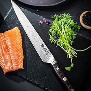 Zwilling tanrei 9 inch slicing knife  urban country home decor