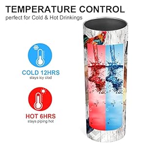 Funnytumblerforwomenhumorcoffeemug20ozskinnytumblerwithlid20188stainlesssteeltravelmugyesitalktochickenspackof1 Urban Country Home Decor Funny tumbler for women humor coffee mug 20oz skinny tumbler with lid 20 188 stainless steel travel mug yes i talk to chickens pack of 1 urban country home decor