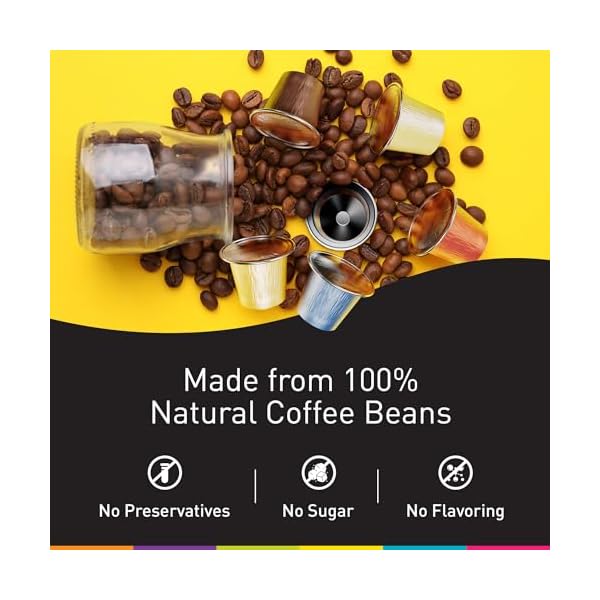   Bestpresso-Coffee-for-Nespresso-Original-Machine-120-Aluminum-pods-Certified-Genuine-Espresso-Variety-Pack-mix-Flavored-and-Dark-roast-Pods-Compatible-with-Nespresso-Original
