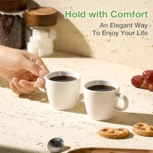 Porcelain Espresso Cups Set of 4, 3.5 oz Small Coffee Mugs, White Demitasse Cups Perfect for Espresso Machine and Coffee Maker, Microwave Dishwasher Safe Espresso Cups Porcelain Espresso Cups Set of 4 35 oz Small Coffee Mugs White Demitasse Cups Perfect for Espresso Machine and Coffee Maker Microwave Dishwasher Safe Espresso Cups