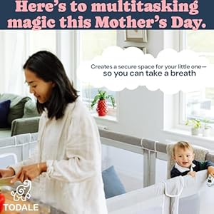 TODALE Baby Playpen for Toddler, Large Baby Playard, Indoor & Outdoor Kids Activity Center with Anti-Slip Base, Sturdy Safety Play Yard with Soft Breathable Mesh, Playpen for Babies(Black,50”×50”) TODALE Baby Playpen for Toddler Large Baby Playard Indoor Outdoor Kids Activity Center with Anti Slip Base Sturdy Safety Play Yard with Soft Breathable Mesh Playpen for BabiesBlack5050