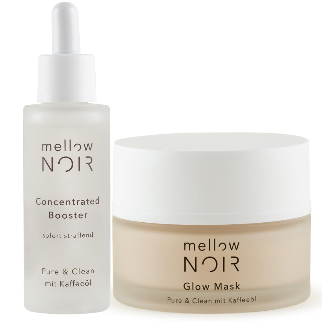 Hyaluronserum mit täglicher Nachtcreme - Sofort Straffend, Reduziert sichtbare Poren & Rötungen - Für eine ebenere Haut - Vegan - zertifizierte Naturkosmetik