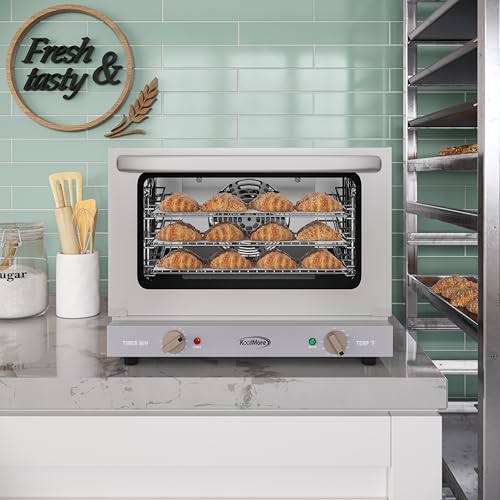 KoolMore-19-in-Countertop-Convection-Oven-for-Quarter-Size-Pans-with-3-Racks-1440W-of-Power-in-Stainless-Steel-08-cu-ft-ETL-Listed-KM-CTCO-08 KoolMore 19 in Countertop Convection Oven for Quarter Size Pans with 3 Racks 1440W of Power in Stainless Steel 08 cu ft ETL Listed KM CTCO 08
