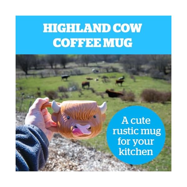   BigMouth-Cute-Ceramic-Highland-Cow-Coffee-Mug-Country-Farmhouse-Kitchen-Cup-Gifts-for-Animal-Lovers