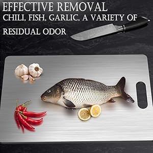 Titanium Cutting Board 100 Pure Titanium Cutting Boards for Kitchen Cutting Edge Hygiene Durability Cutting Boards for Home Kitchen Cooking 14 inch x 10 inch