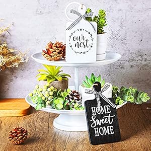 2 Pieces Farmhouse Tiered Tray Decor Home Wood Sign Our Nest Cutting Board Sign Farmhouse Wood Hanging Wall Art Sign Rustic Wood Sign for Home Dining Living Room Bar Cafe Decoration 2 Pieces Farmhouse Tiered Tray Decor Home Wood Sign Our Nest Cutting Board Sign Farmhouse Wood Hanging Wall Art Sign Rustic Wood Sign for Home Dining Living Room Bar Cafe Decoration