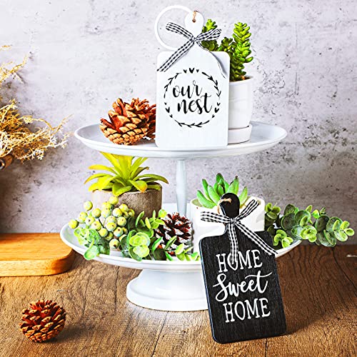 2-Pieces-Farmhouse-Tiered-Tray-Decor-Home-Wood-Sign-Our-Nest-Cutting-Board-Sign-Farmhouse-Wood-Hanging-Wall-Art-Sign-Rustic-Wood-Sign-for-Home-Dining-Living-Room-Bar-Cafe-Decoration 2 Pieces Farmhouse Tiered Tray Decor Home Wood Sign Our Nest Cutting Board Sign Farmhouse Wood Hanging Wall Art Sign Rustic Wood Sign for Home Dining Living Room Bar Cafe Decoration