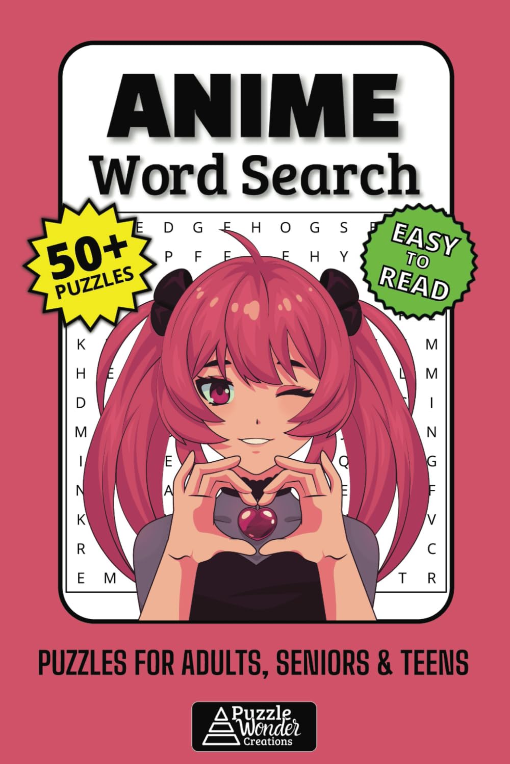 Anime Word Search Puzzle Book: Find Your Favorite Characters & Shows! ??????