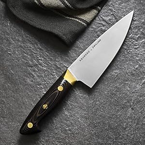 KRAMER by ZWILLING EUROLINE Carbon Collection 2.0 6-inch Chef's Knife, Stainless Steel KRAMER by ZWILLING EUROLINE Carbon Collection 20 6 inch Chefs Knife Stainless Steel