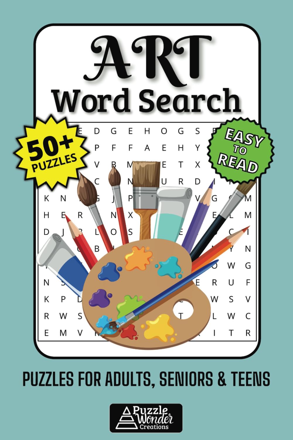 Art Word Search Puzzle Book: Fun Puzzles of Artists, Masterpieces & Movements! ????????