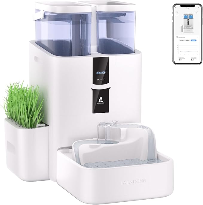 【2025新登場】LALAHOME RealFountainペット用給水器