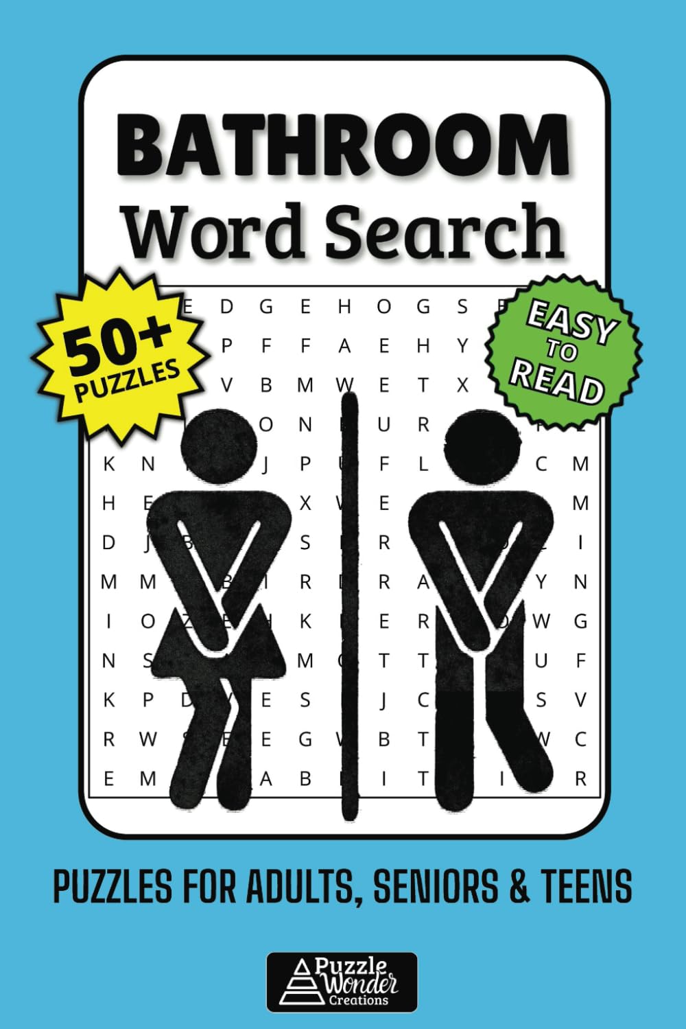 Bathroom Word Search Puzzle Book: Hilarious & Easy-to-Read Fun! ???