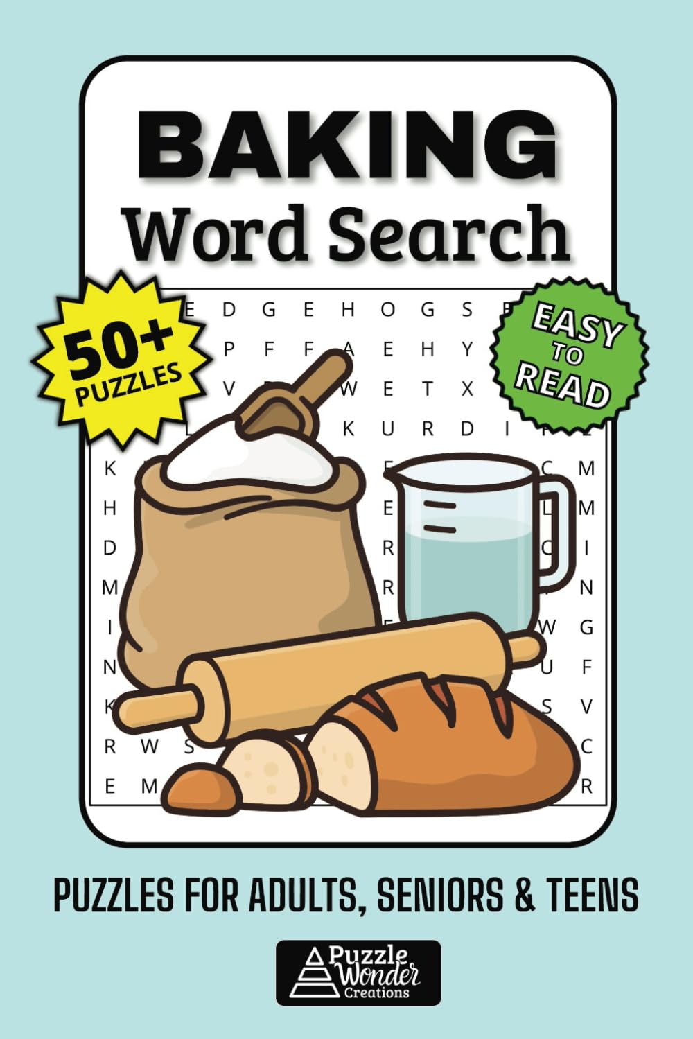 Baking Word Search Puzzle Book: Whip Up Fun with Easy Baker Puzzles! ???