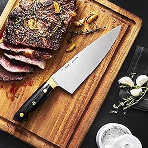 Kramer by zwilling euroline carbon collection 20 8 inch chefs knife  urban country home decor