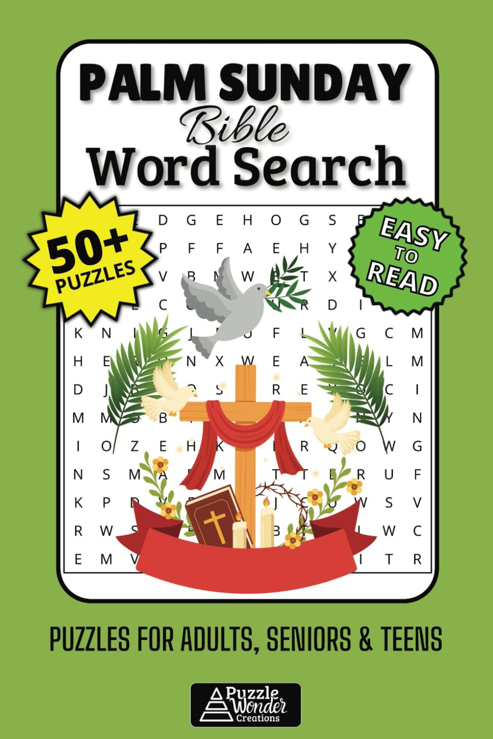 Palm Sunday Bible Word Search Puzzle Book: Jesus' Triumphal Entry Fun! ???