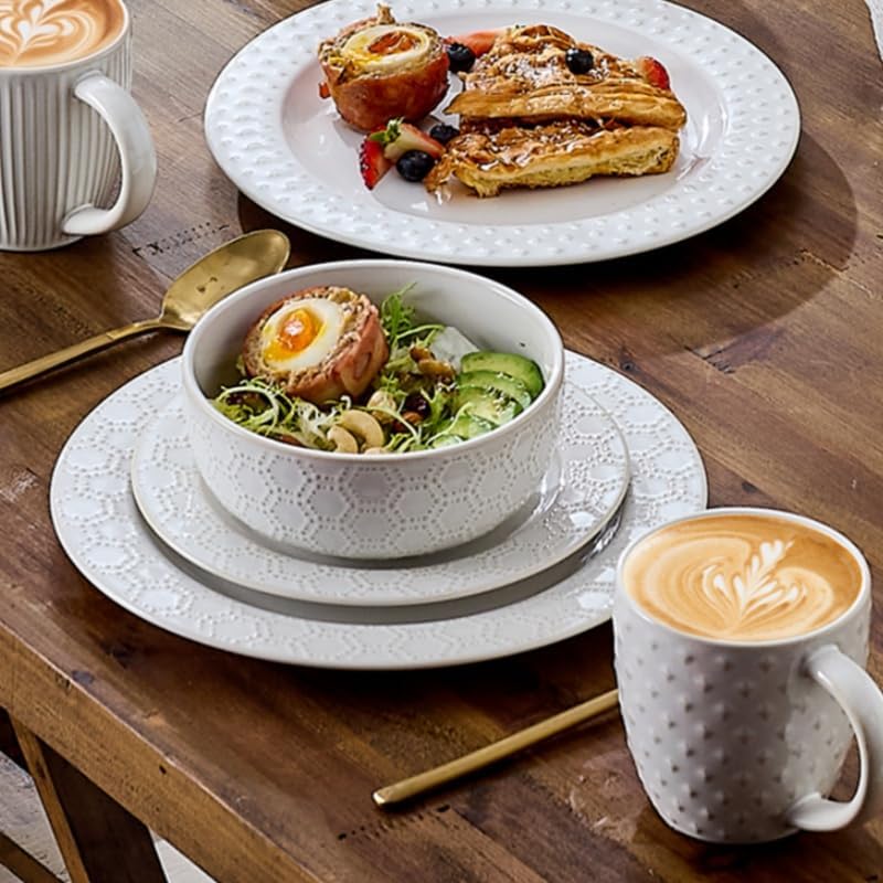 Embossed-Ceramic-Coffee-Mug-14-OZ-Farmhouse-Style-Porcelain-Mugs-for-Espresso-Cappuccino-Tea-Hot-Cocoa-Mocha-Suit-For-Housewarming-Wedding-Set-of-4 Embossed Ceramic Coffee Mug 14 OZ Farmhouse Style Porcelain Mugs for Espresso Cappuccino Tea Hot Cocoa Mocha Suit For Housewarming Wedding Set of 4