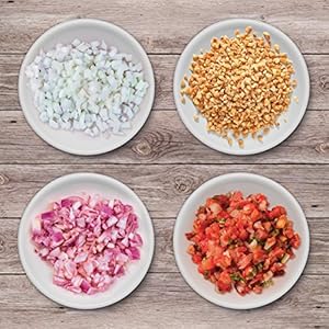 Philips Kitchen Appliances MultiChopper with Chop Drop Technology White HR250556 1 liter