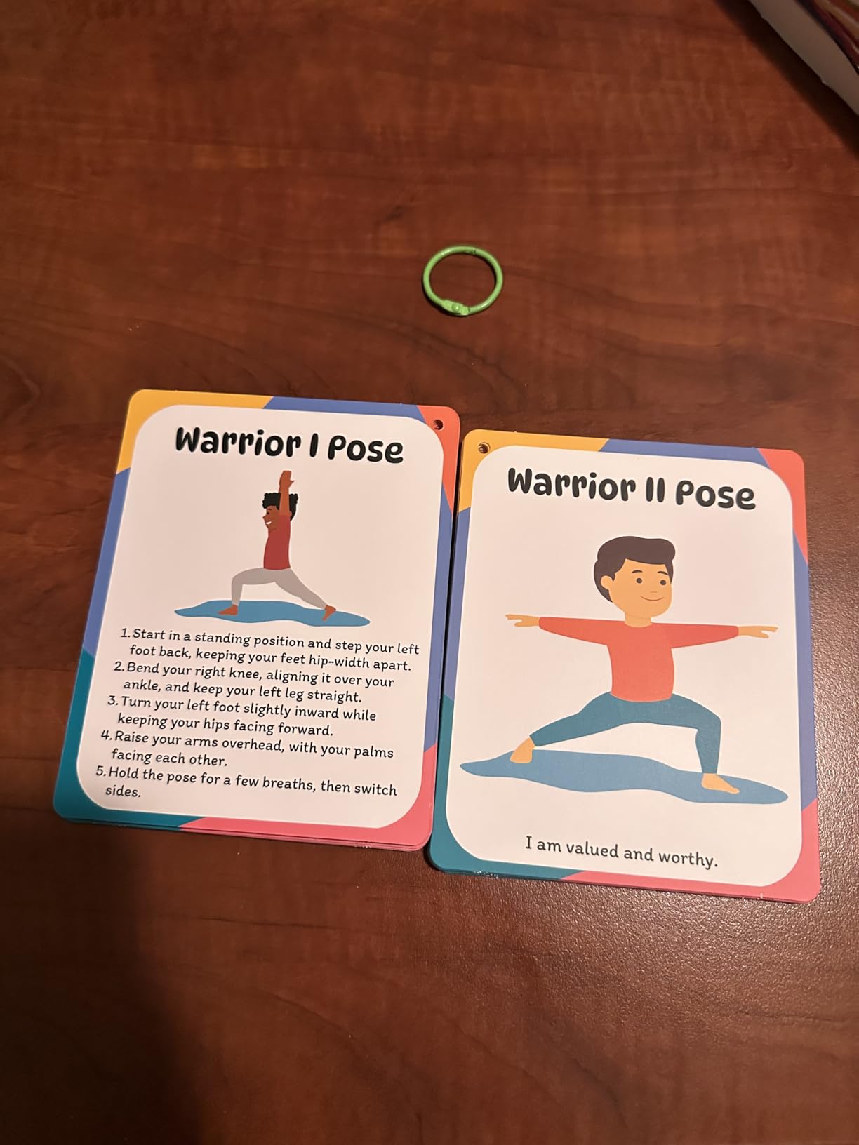 5 Minutes a Day Yoga Poses Cards for Kids